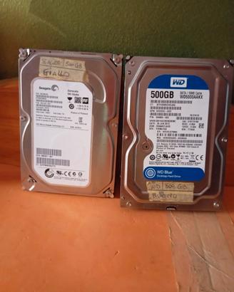 Hd da 500 gb e da 1 TB