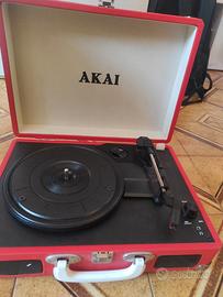giradischi Akai nuovo mai usato