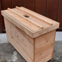 Portasciame apicoltura in legno nuovo mai usato