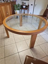 Tavolo rotondo legno massello “Molteni