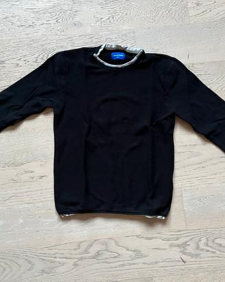 maglione nero pull&bear