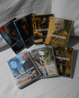 Set 18 dvd serie tv Commissario Montalbano