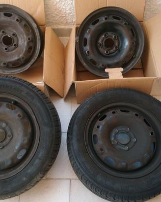 Cerchi in ferro originali polo 14" 6Q0601027R