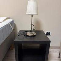 COMODINO + MOBILE NERO IKEA