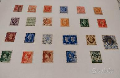 francobolli Gran Bretagna - Irlanda - Islanda 