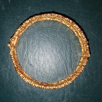 bracciale rigido donna dorato