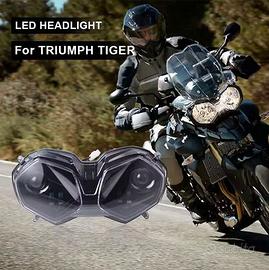 Faro a LED per moto Triumph Tiger 800 e Tiger 1200