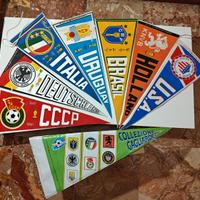 7 rari GAGLIARDETTI Nazionali di Calcio, anni ‘90