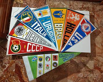 7 rari GAGLIARDETTI Nazionali di Calcio, anni ‘90