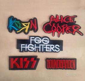 Toppe Patch kiss Rock Termoadesive 