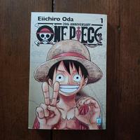 manga one piece 20th anniversary silver