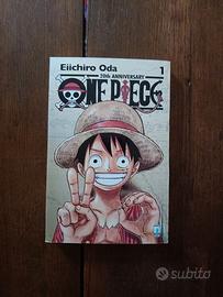 manga one piece 20th anniversary silver