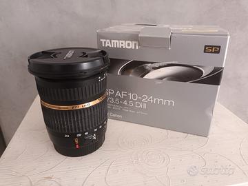 obiettivo tamron 10-24 mm f/ 3.5 - 45 attacco Cano