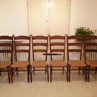 SEDIE E TAVOLO TEAK COORDINATI