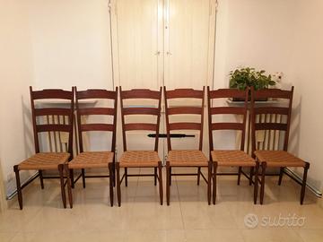 SEDIE E TAVOLO TEAK COORDINATI