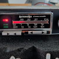 Autoradio Vintage Anni '60 '70 Autovox Concorde