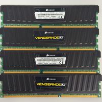 RAM CORSAIR VENGENANCE CML16GX3M4X1600C8 DD3 16GB