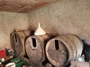 N°3 botti in legno