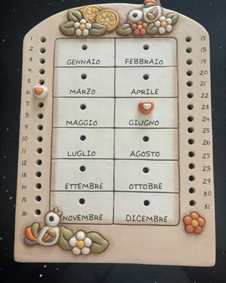 Calendario da muro Thun