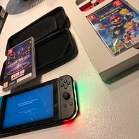 Nintendo switch multi accessoriata con gioco e sco