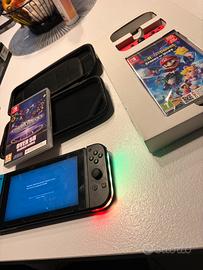 Nintendo switch multi accessoriata con gioco e sco