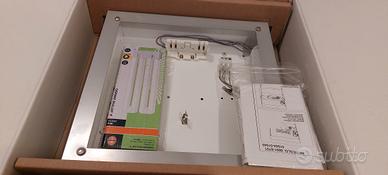 Lampadario a muro Linea Light