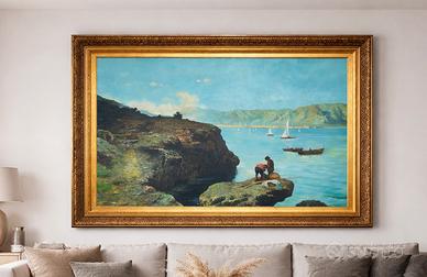 Dipinto ad olio su tela G.Francese