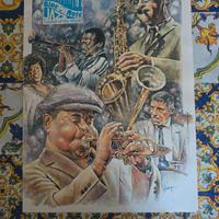 Menu originale Blue Note New York 1986