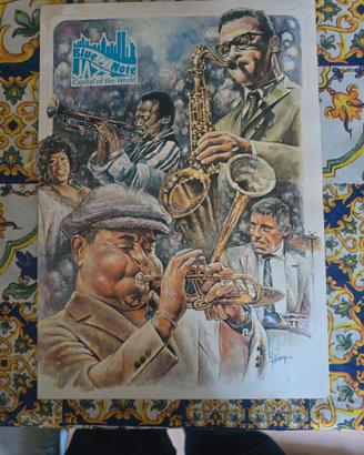 Menu originale Blue Note New York 1986