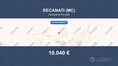 Immobile in asta di 111 m² con box auto a Recanati
