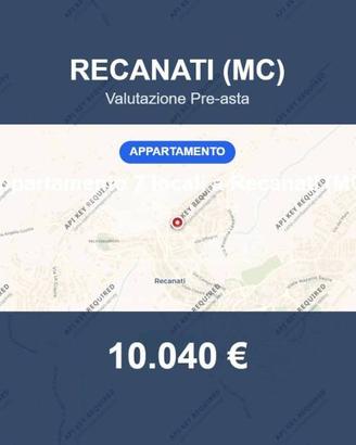 Immobile in asta di 111 m² con box auto a Recanati