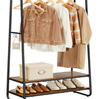 VASAGLE Stand Appendiabiti, Appendiabiti da Terra