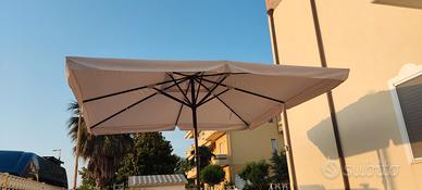 Ombrellone beige 4 mt x4 mt