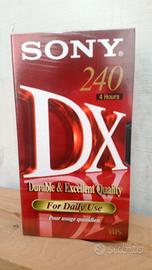 VHS nuove e sigillate 19 ore di registrazione