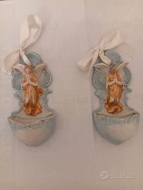 Acquasantiere in ceramica