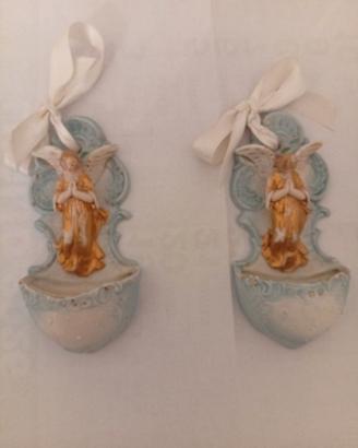 Acquasantiere in ceramica