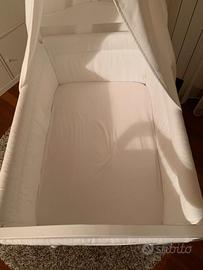 Miniculla in legno bianco - zara home