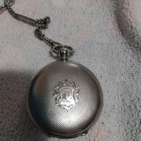 orologio da taschino in argento 