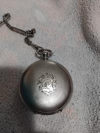orologio da taschino in argento 
