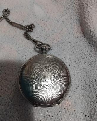 orologio da taschino in argento 