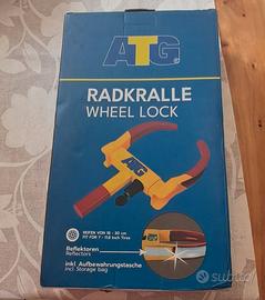 Bloccaruota ATG antifurto pneumatici 18-28cm