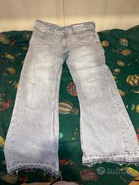 Jeans flared bershka NUOVI tg 46