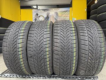 4 Gomme 225/55R17 97H Dunlop Invernali 85% residui