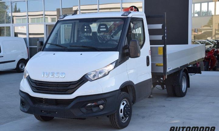 IVECO Daily 35c14 gru fassi cassone fisso