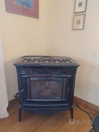 Stufa a pellet in ghisa Hergom