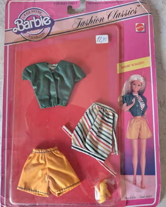 Raro Outfit BARBIE VINTAGE 1983 "Short 'N Sassy!"