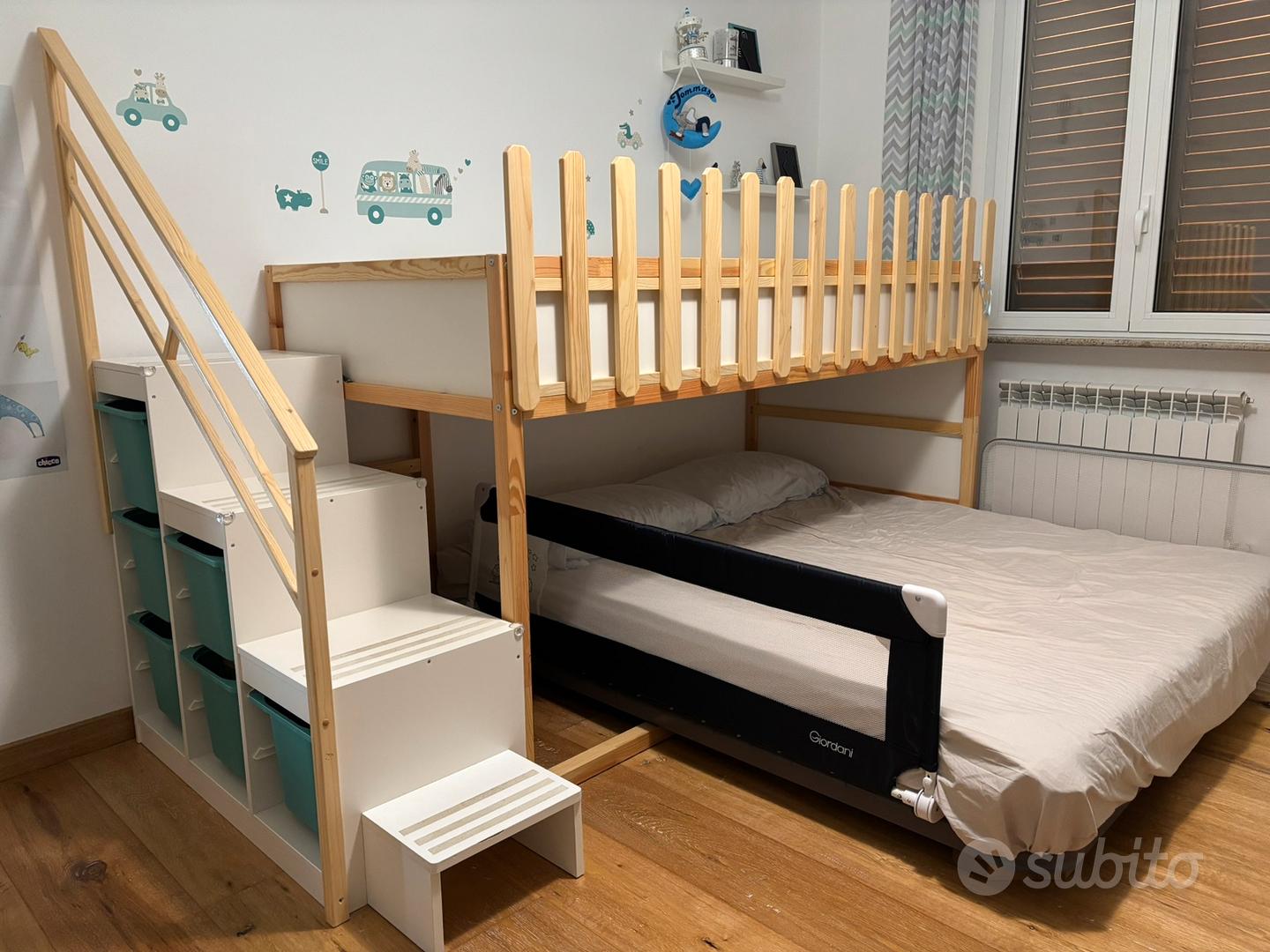 Letto Kura riadattato Arredamento e Casalinghi In vendita a Ancona