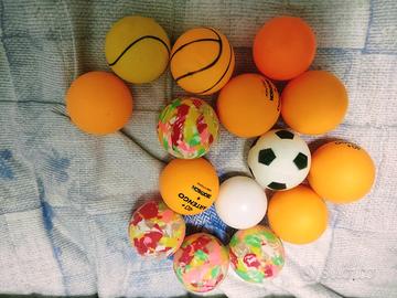 15 palline da ping pong 