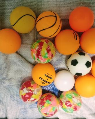 15 palline da ping pong 