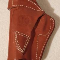 Fondina in cuoio per Beretta 92 con sottoascellare